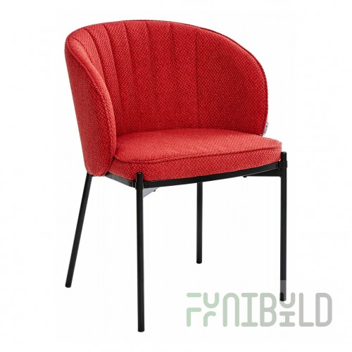 Chair Diana, red