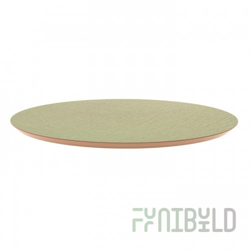 Table top Kamo 1, HPL, round