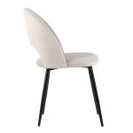 Chair Sophie velour, beige