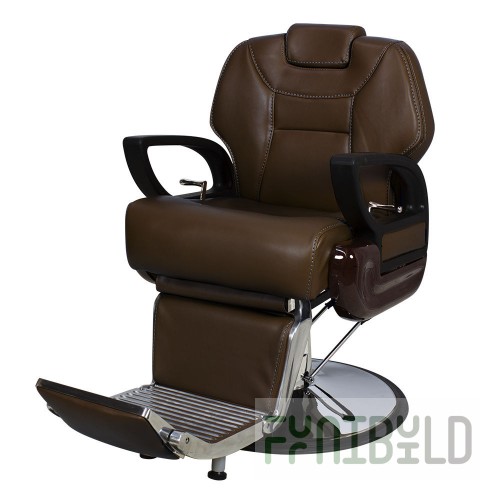 Men's chair Barber MD-8763, dark brown
