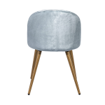 Chair Lyon, velveteen dusty blue