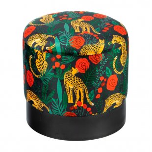 Pouf with lid Reims
