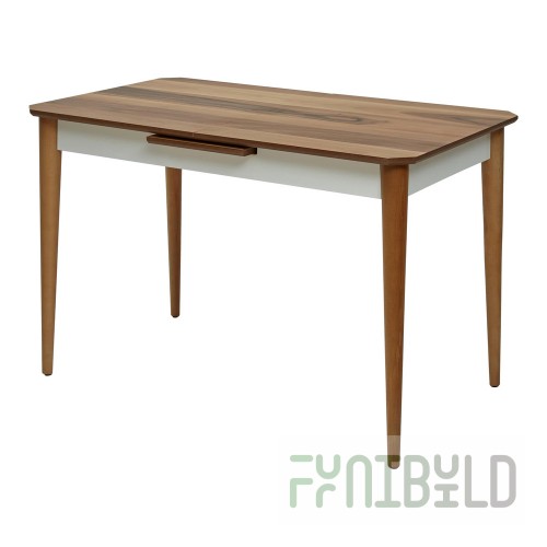 Istanbul table walnut veneer 120