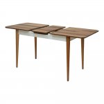 Istanbul table walnut veneer 120