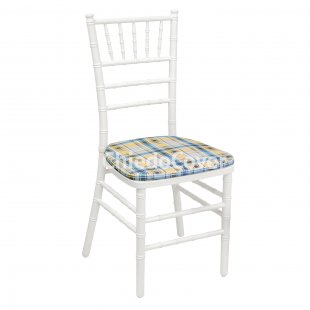 Cushion 01 for Chiavari chair, check, 2cm