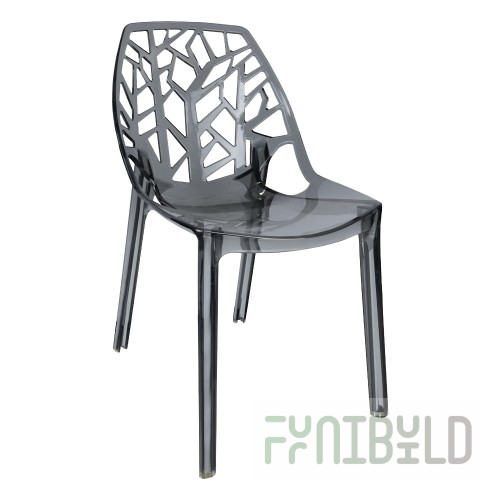 Chair Lily Smokey, plastic