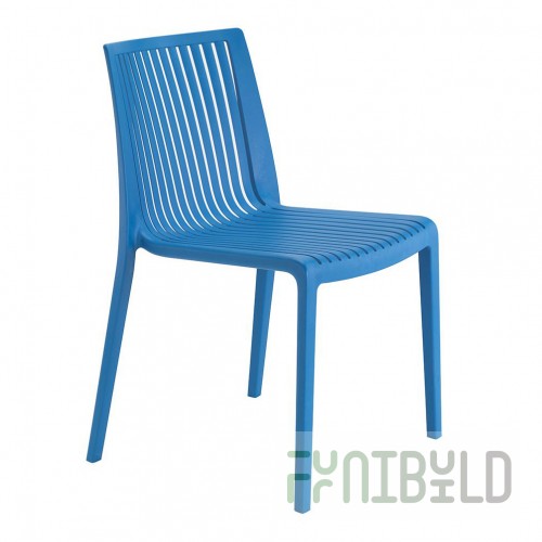 Plastic chair Cool, blue