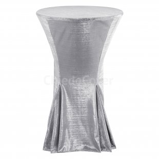 Cocktail Table Cover 22 Silver