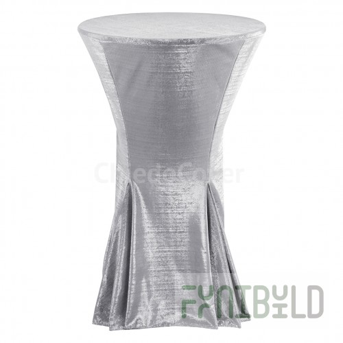 Cocktail Table Cover 22 Silver