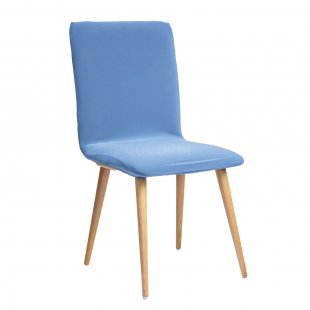 Case 46 with straight back, grey-blue