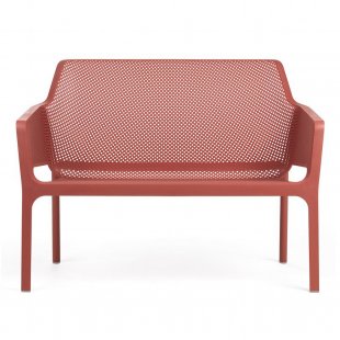 Sofa plastic Net Bench coral