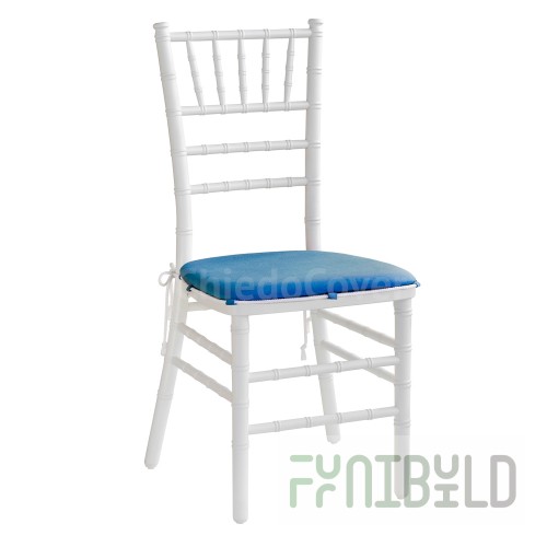 Cushion 06 for Chiavari chair, blue