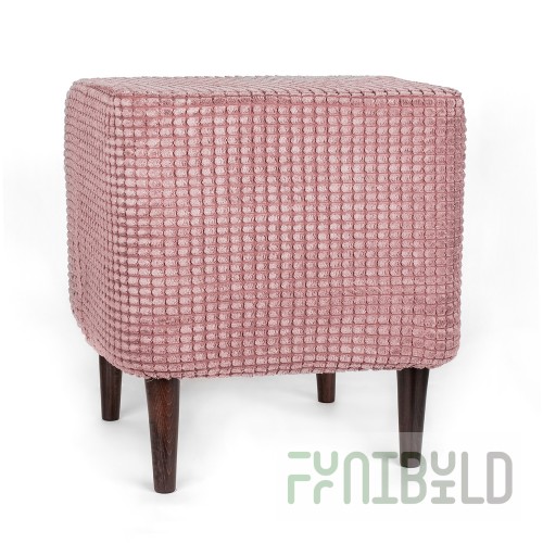 Pouf Azimuth Civic Coral wenge