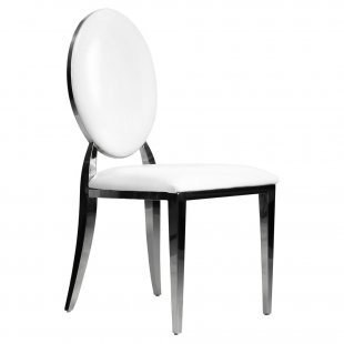 Laval chair, silver