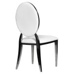 Laval chair, silver