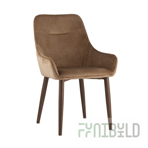 Chair Diana, velvet beige