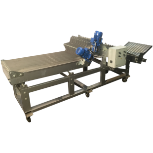Stacker machine for sorting and stacking cookies on edge STK-2 in Krasnodar