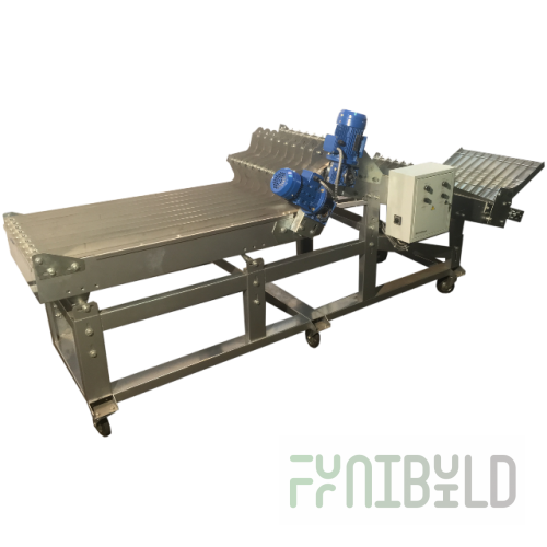 Stacker machine for sorting and stacking cookies on edge STK-2 in Krasnodar