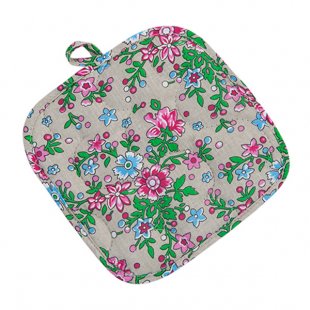 Potholder square Wildflowers