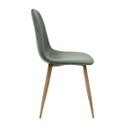 Valencia chair, velvet, olive