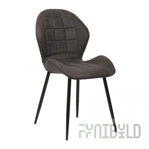 Chair Flower PK-04, dark gray