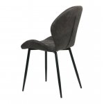 Chair Flower PK-04, dark gray