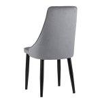 Chair Largo velour gray Chair Largo velour gray