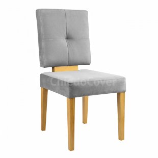 Chair Amiens grey velour