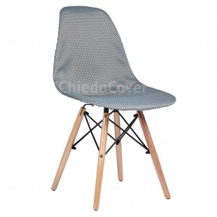 E01 Eames Chair Cover, Gray Weave