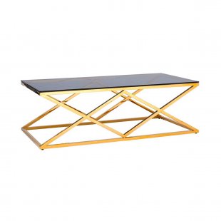 Coffee table Insignia 120 x 60 gold