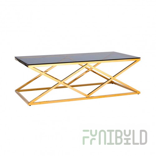 Coffee table Insignia 120 x 60 gold