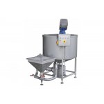 Installation for preparation of brines, marinades, and brine Installation for preparation of brines, marinades, and brine