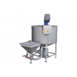 Installation for preparation of brines, marinades, and brine