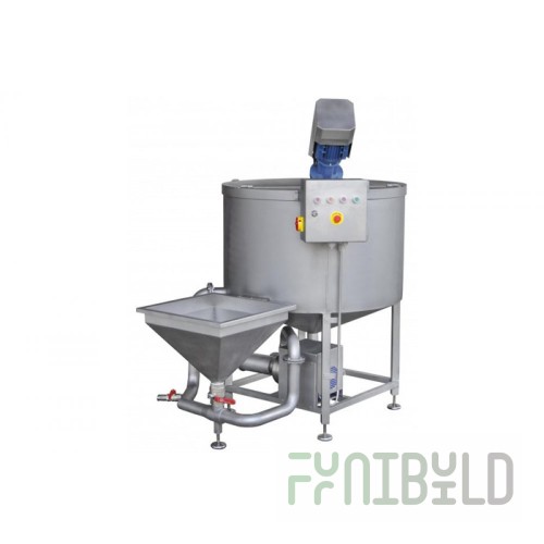 Installation for preparation of brines, marinades, and brine