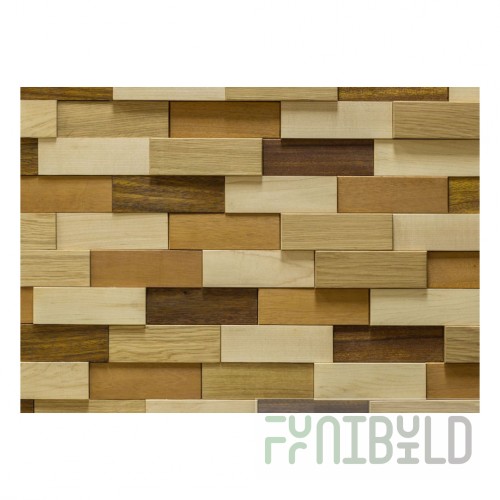 Wall panel Shall, oak, okan, swallowtail, maple