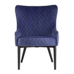 Stitch Chair, Royal Blue Velvet