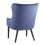 Stitch Chair, Royal Blue Velvet