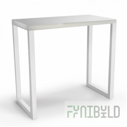 Parsons Bar Counter, White