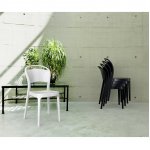 Chair plastic Bo, transparent Chair plastic Bo, transparent