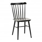 Tucker Set 4 Black Chairs