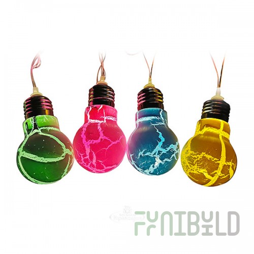 LED Garland Lights - Berry Caramel, 16 multi-colored lamps