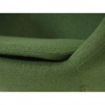 Egg chair, green