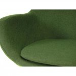 Egg chair, green