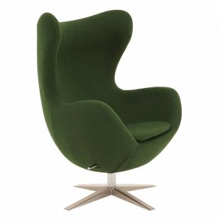 Egg chair, green