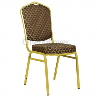 Chair Hit 20mm - gold, dark brown arsh