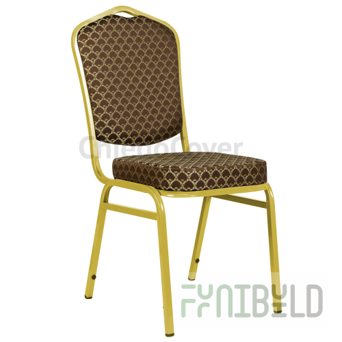 Chair Hit 20mm - gold, dark brown arsh