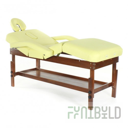 Stationary massage table wooden FIX-0A