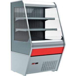 Refrigerated cabinet Carboma F 13-07 VM 0.7-2 (1260/700 VHSp-0.7) (double-glazed window)