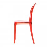 Victoria Ghost Chair Red, Plastic