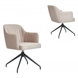 Tulip chair on a metal base